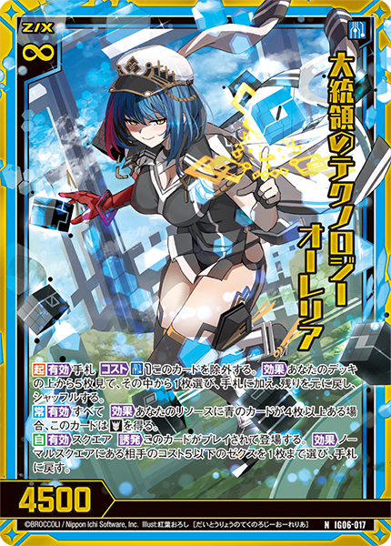 大統領のテクノロジー オーレリア